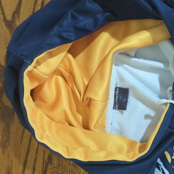 Berserk Colorful blue Kansas Cornhole Rare Graphic Hoodie Sz xL - Picture 8 of 10